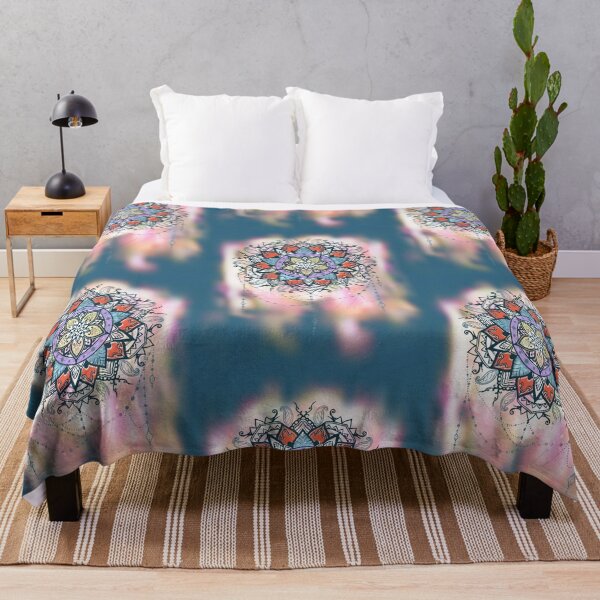 Item preview, Boho Pattern Mandela Teal designed and sold by Joey Judd.