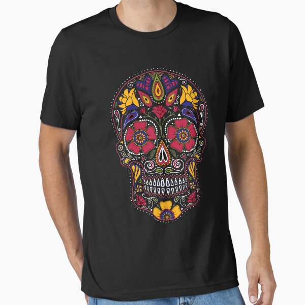 Item preview, Day of the Dead Sugar Skull Dark designed and sold by Dina June.