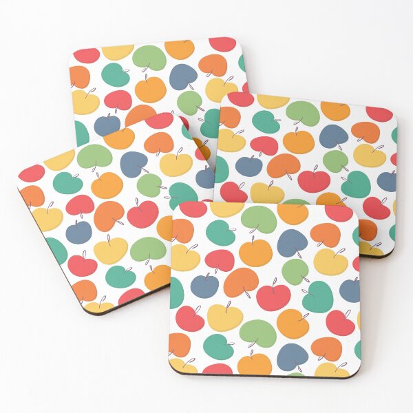 Item preview, Minimalistic Apples Design - Bold Variety Colours designed and sold by HJacka.