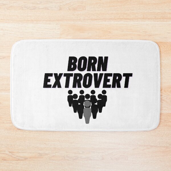 Item preview, Born Extrovert, Leadership Inspiration Graphic designed and sold by Amovar.
