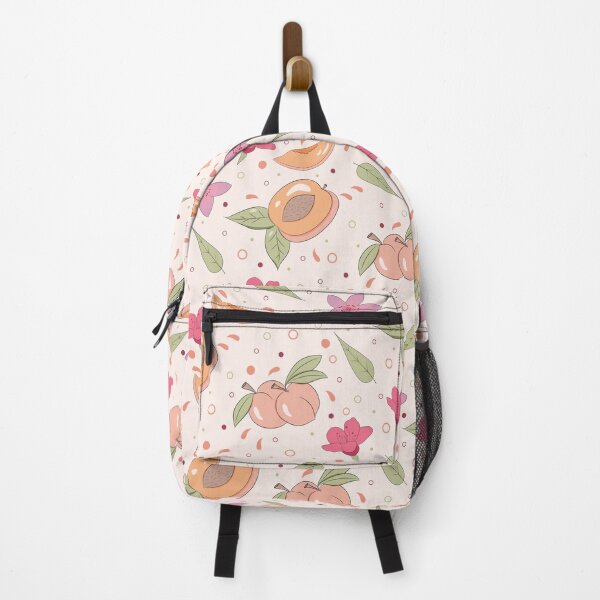 Item preview, Peaches , Flowers and Leaves Pattern designed and sold by iCraftCafe.