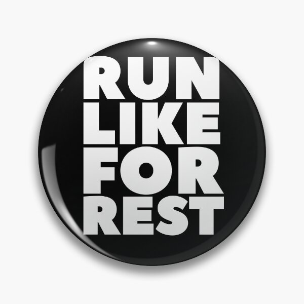 Item preview, Run Like Forrest Funny Trending Motivation Quote For Running Lovers designed and sold by Urosek.