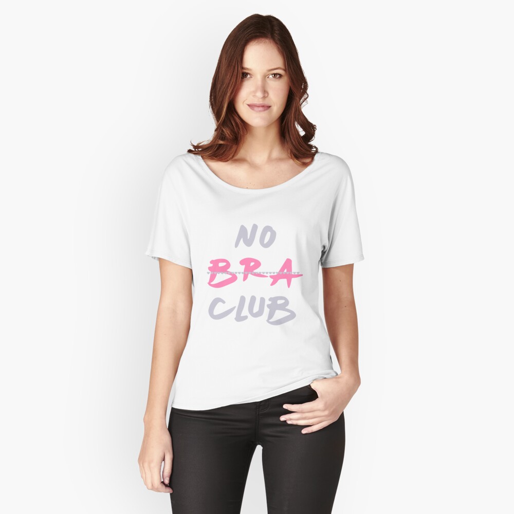 Burn Your Bra: Free The Boobies Notebook Sexy Team No Bra Club