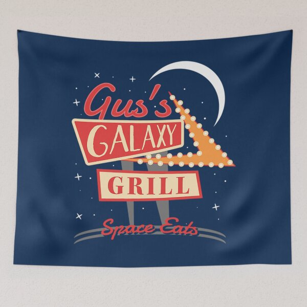 Item preview, Camiseta Spaceballs de Gus's Galaxy Grill designed and sold by LarSallen.