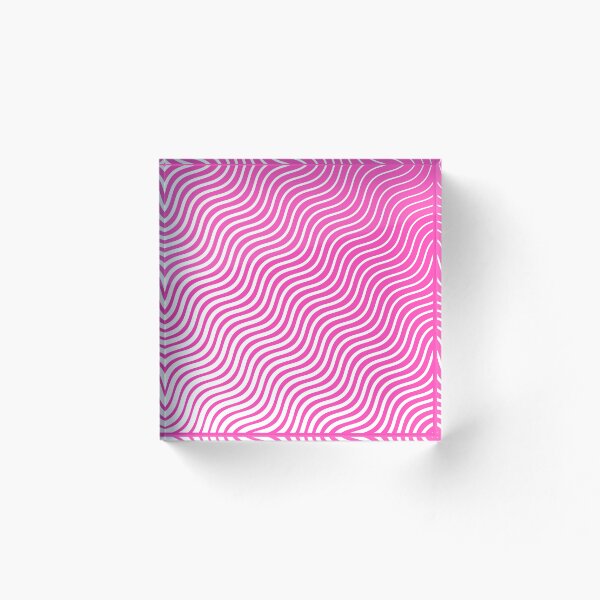 Item preview, Minimalist Pink Wave Pattern designed and sold by stilbon.
