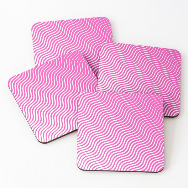Item preview, Minimalist Pink Wave Pattern designed and sold by stilbon.