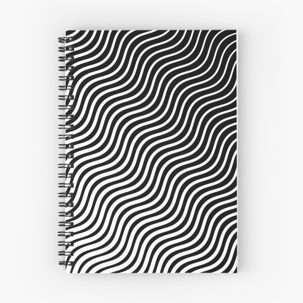 Item preview, Black & White Wave Pattern designed and sold by stilbon.