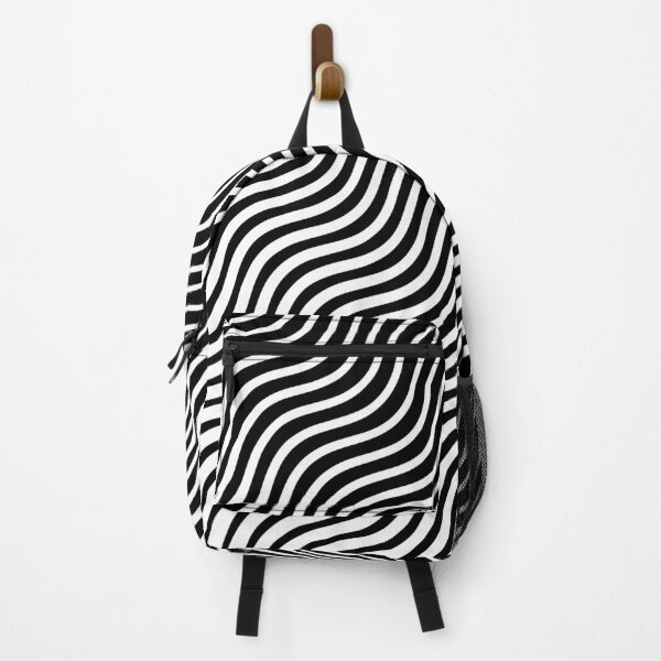Item preview, Black & White Wave Pattern designed and sold by stilbon.
