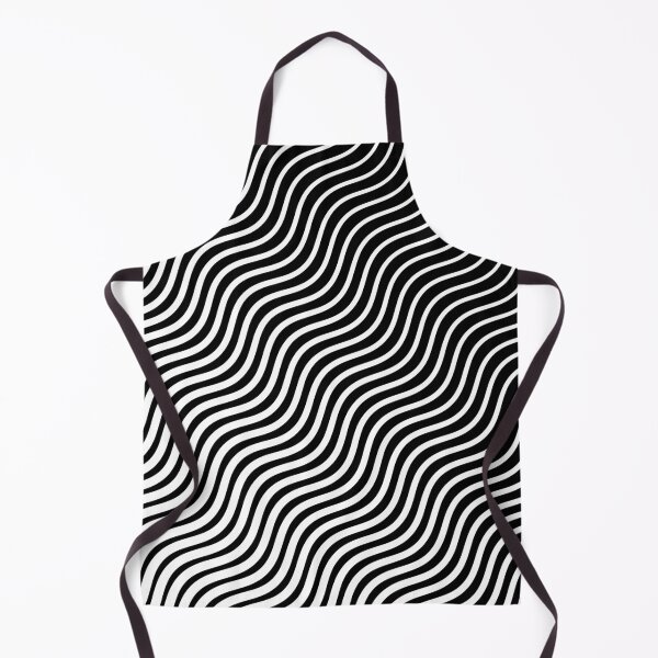 Item preview, Black & White Wave Pattern designed and sold by stilbon.