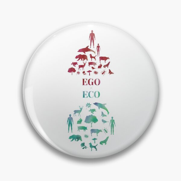 Item preview, ego vs eco, ecosystem, eco network, galaxy network designed and sold by challengecafe.