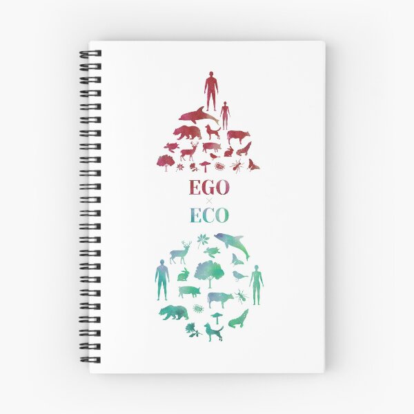 Item preview, ego vs eco, ecosystem, eco network, galaxy network designed and sold by challengecafe.