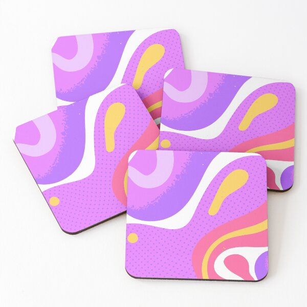 Item preview, Purple Fluid Digital Art Pattern designed and sold by Amovar.