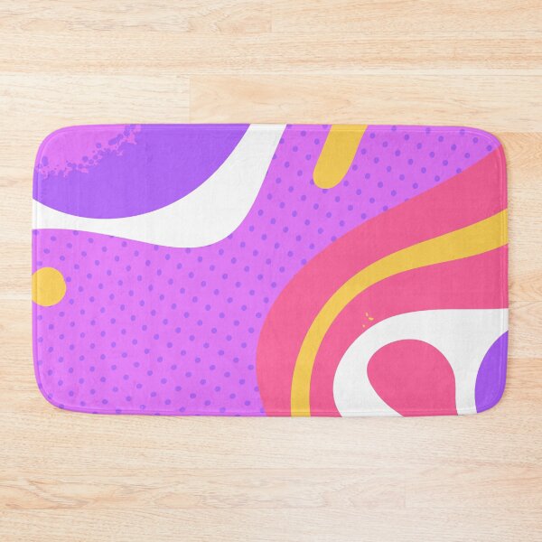 Item preview, Purple Fluid Digital Art Pattern designed and sold by Amovar.
