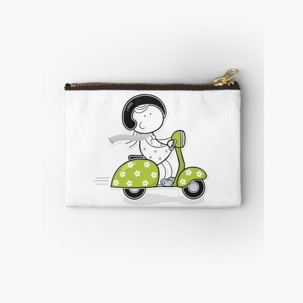 Item preview, Girl on a scooter designed and sold by FrankSpear.