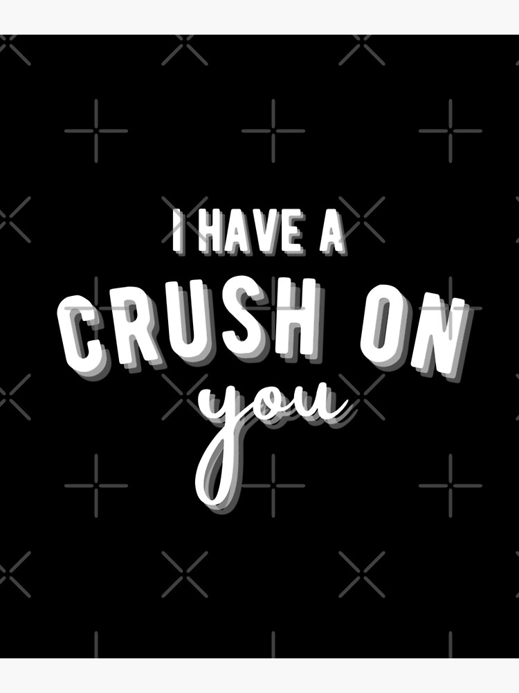 i-have-a-crush-on-you-shirt-poster-by-biwdrawing-redbubble