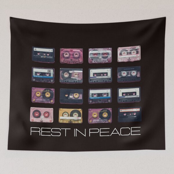 Item preview, Rest in peace tape designed and sold by DAFIN.