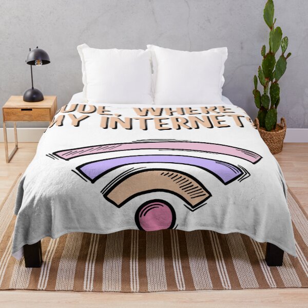 Item preview, Dude, Where's My Internet? designed and sold by Legit Hooligan.