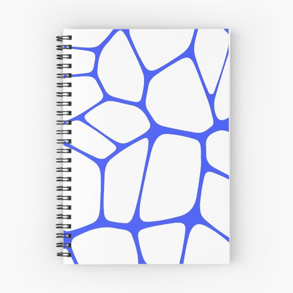 Item preview, White & Blue Abstract Tile Pattern designed and sold by stilbon.