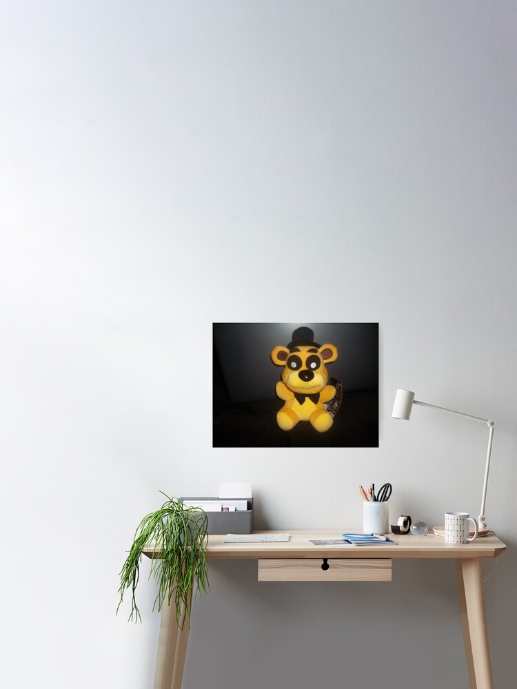 Golden Freddy Plush Poster for Sale by ravenmenel