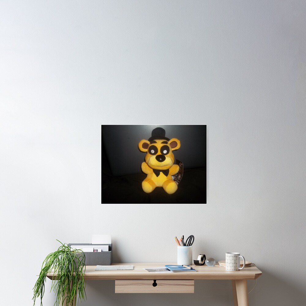 Golden Freddy Plush Poster for Sale by ravenmenel