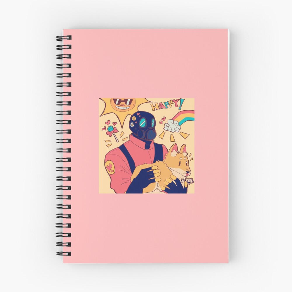 Item preview, Spiral Notebook designed and sold by catharticscrib.