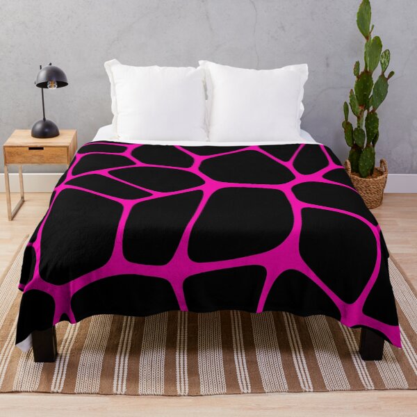 Item preview, Pink and Black Minimalist Tile Pattern designed and sold by stilbon.