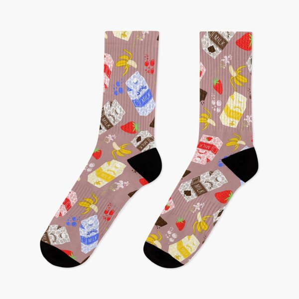 Item preview, Kawaii Flavored Milk Box Pattern designed and sold by dreamofdenim.