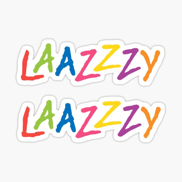 Más Laazzzy de Woosung Pegatina