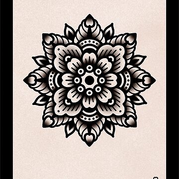 Mandala Tattoo Design High Resolution PNG File - Etsy Israel