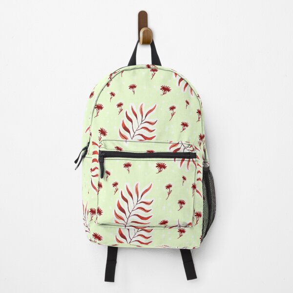 Item preview, Red Vintage Floral designed and sold by bearsandfoxes.