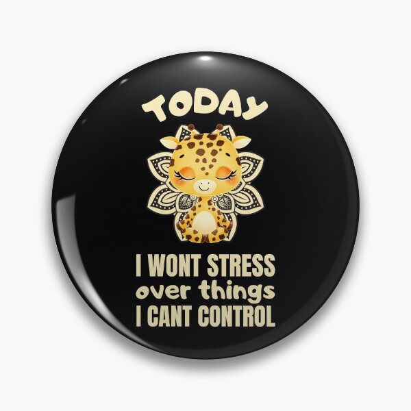 Item preview, Today i wont stress over things i cant control designed and sold by FurioInc.