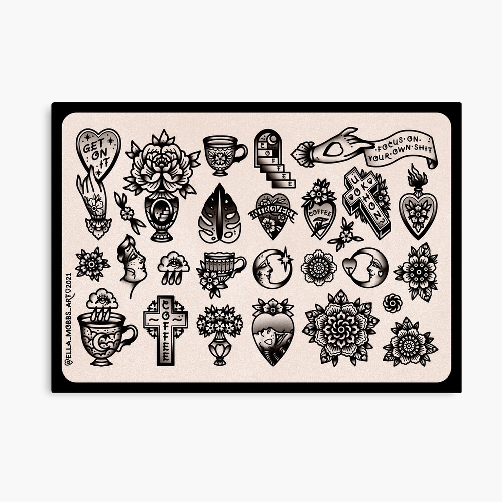 Tattoo Flash Art Images  Browse 7437 Stock Photos Vectors and Video   Adobe Stock