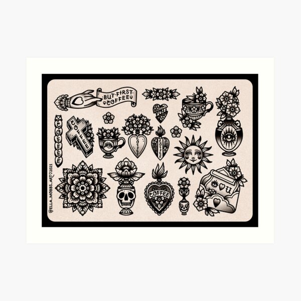 10 Best Traditional Tattoo Flash Ideas Collection By Daily Hind News   Daily Hind News