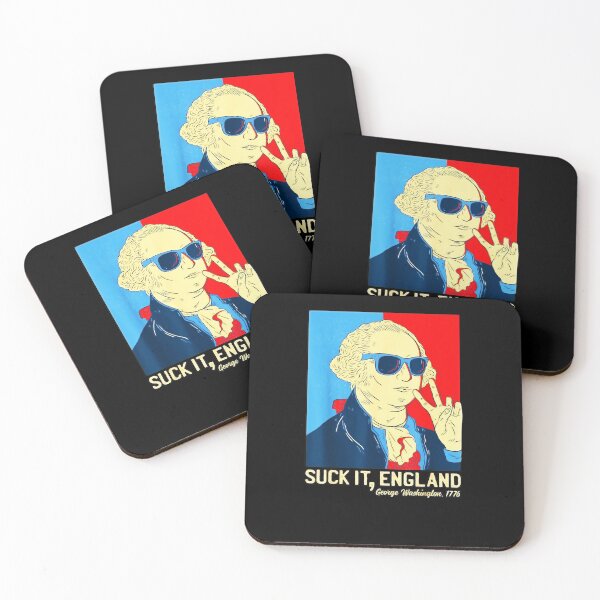 Item preview, Suck It England Funny 4th Of July George Washington 1776 Men designed and sold by BRAILIAN.