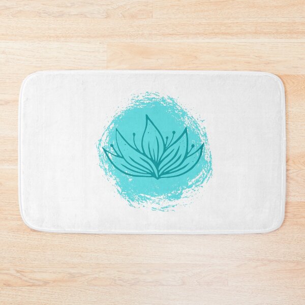 Item preview, Turquoise Lotus designed and sold by foxcreative.