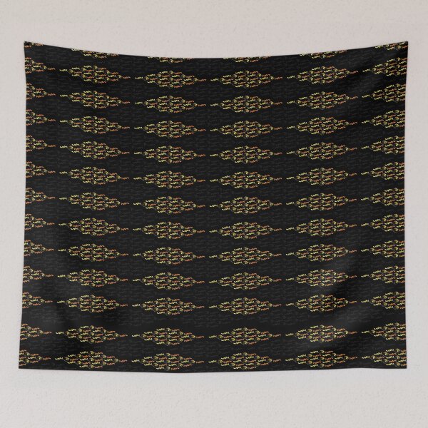 Item preview, Katy Perry Never Really Over Geometric Batik Pattern Black Background designed and sold by cryaboutitnow.
