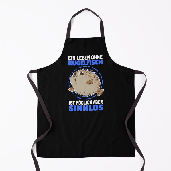 Item preview, Life without puffer fish aquarium fish gift designed and sold by madgrfx.