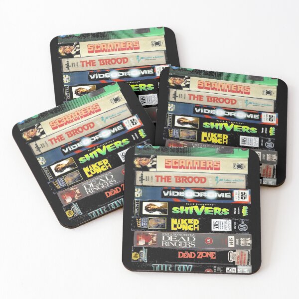 Item preview, Cronenberg VHS collection Scanners Halloween Horror movie scifi film designed and sold by ScannersTuyenHo.