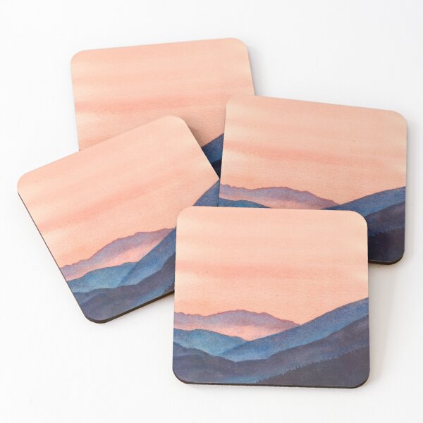 Item preview, Sunset Over The Misty Mountains designed and sold by Yorda Creative.