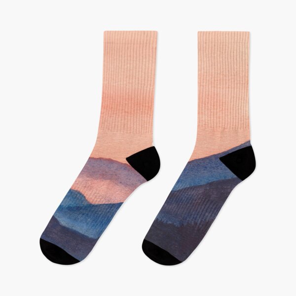 Item preview, Sunset Over The Misty Mountains designed and sold by Yorda Creative.