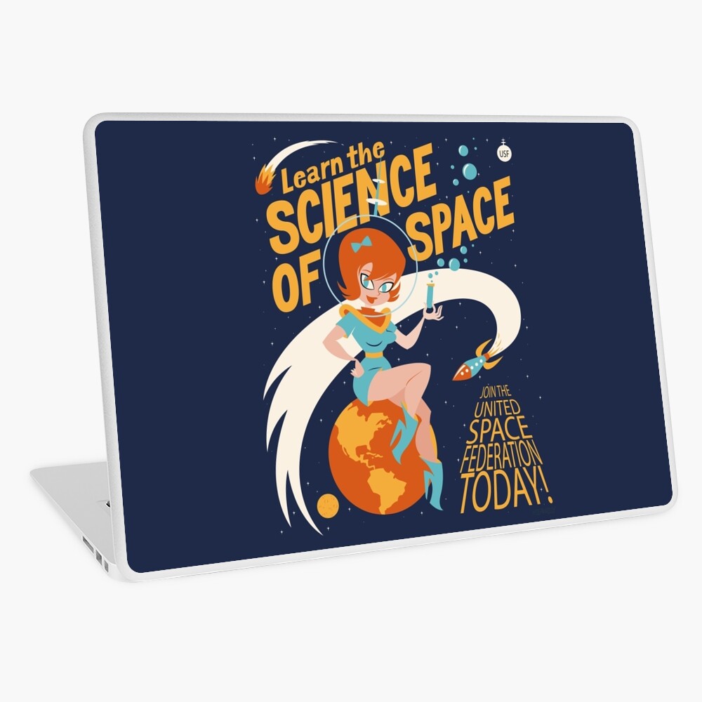 United Space Federation Laptop Skin