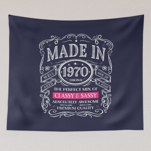 Item preview, 50th Birthday Gift Made In 1970 Classy And Sassy designed and sold by smashers25.