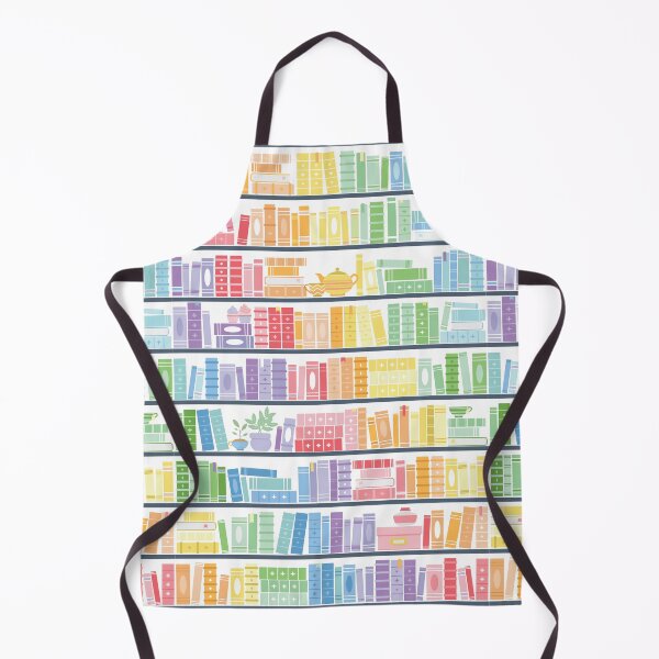 Item preview, Rainbow Books Shelf Pattern designed and sold by Kit Cronk.