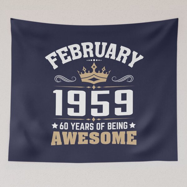 Item preview, February 1959 60 Years Of Being Awesome designed and sold by smashers25.