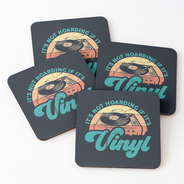 Item preview, Funny Vinyl quotes Its not Hoarding If Its Vinyl  designed and sold by smashers25.