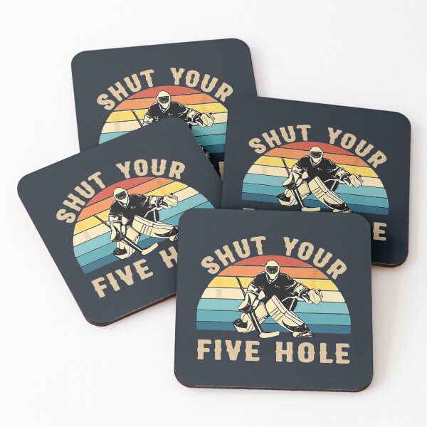Item preview, shut your five hole retro vintage designed and sold by smashers25.