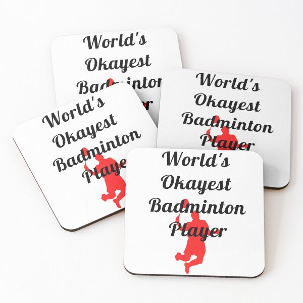 Item preview, world's okayest Badminton Player designed and sold by PattanaShop.