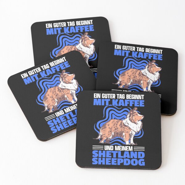 Item preview, Shetland Sheepdog and Coffee Sheltie Scotland designed and sold by madgrfx.