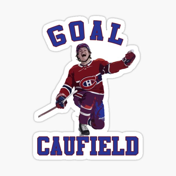 cole caufield jersey number Sticker for Sale by madisonsummey