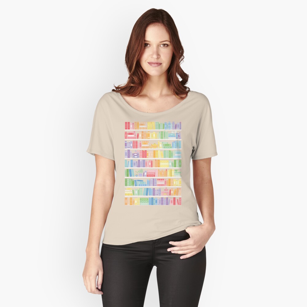 Vista previa del artículo con la obra «Camiseta ancha», diseñado y vendido por rubyandpearl.